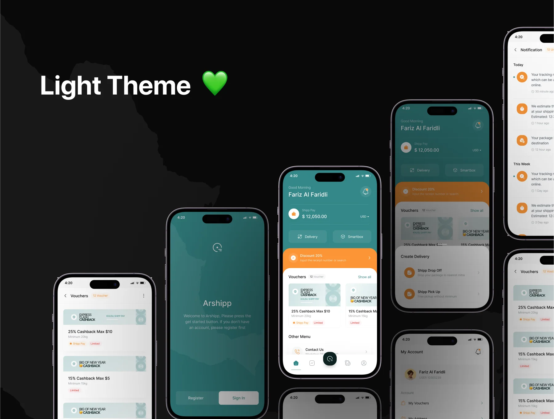 Arshipp - Shipping Mobile App 5