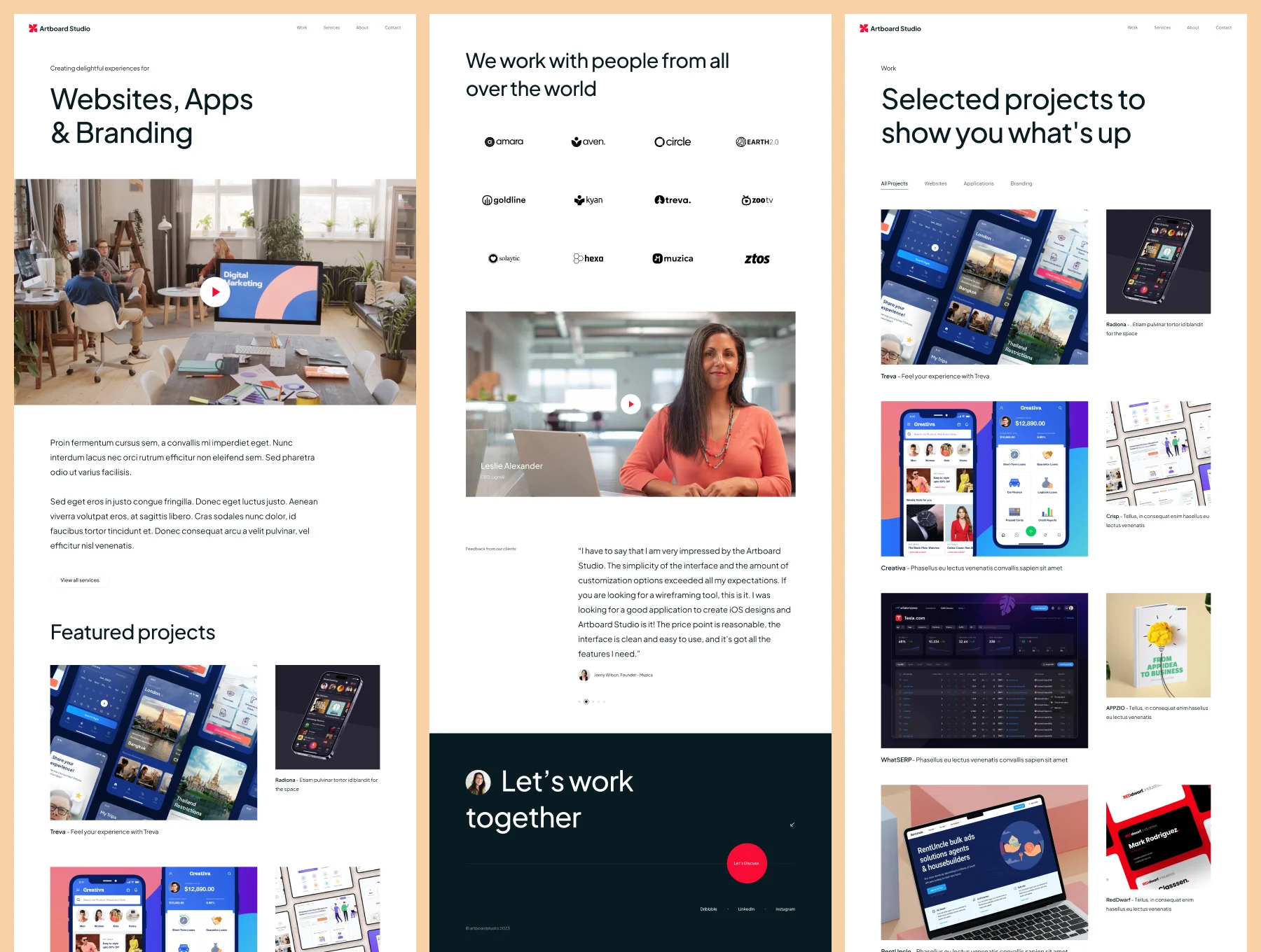 Artboard Studio - Premium Design Agency Template with Figma + Bootstrap 2