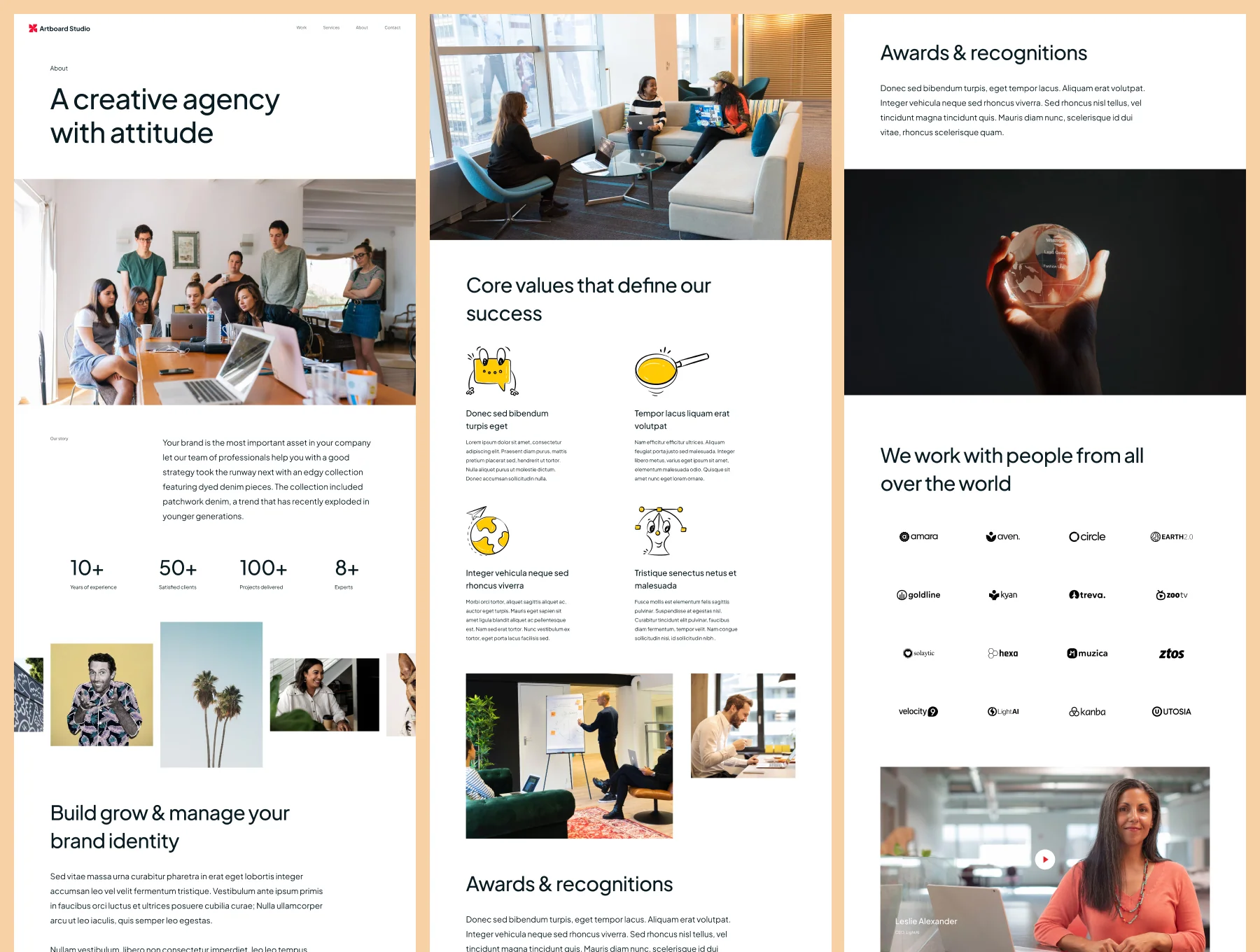 Artboard Studio - Premium Design Agency Template with Figma + Bootstrap 5