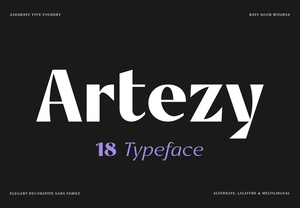 Artezy Font Family