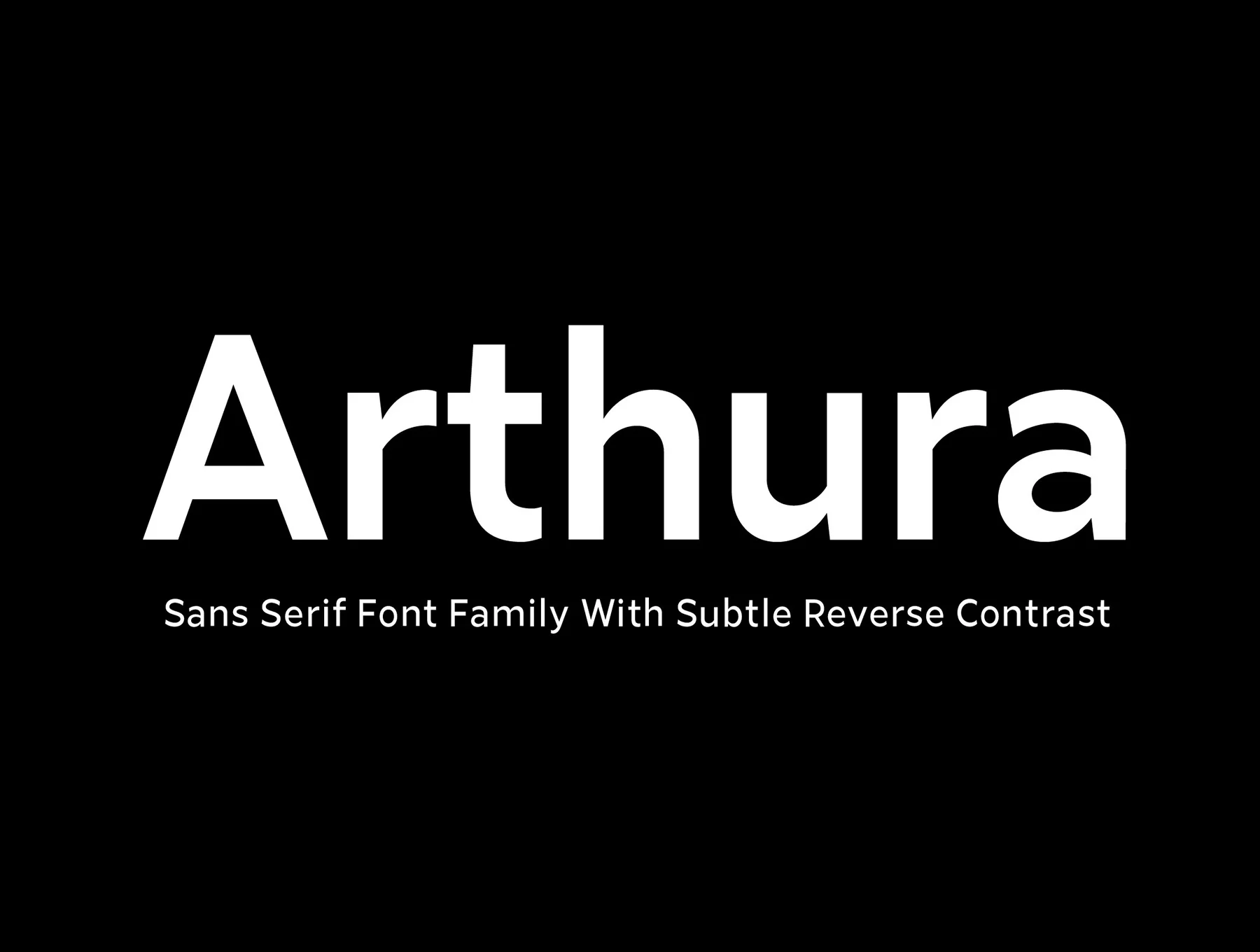 Arthura Font Family