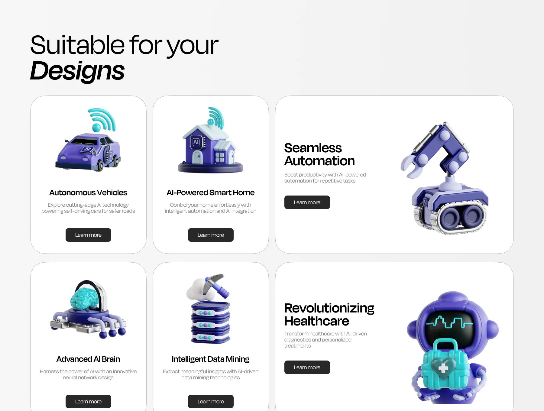 Artificial Intelligence Essential 3D Illustration 3