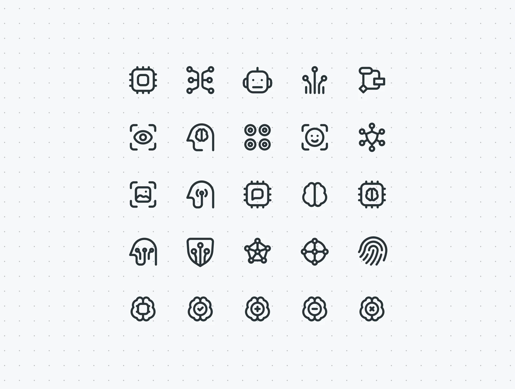 Artificial Intelligence Icon 3