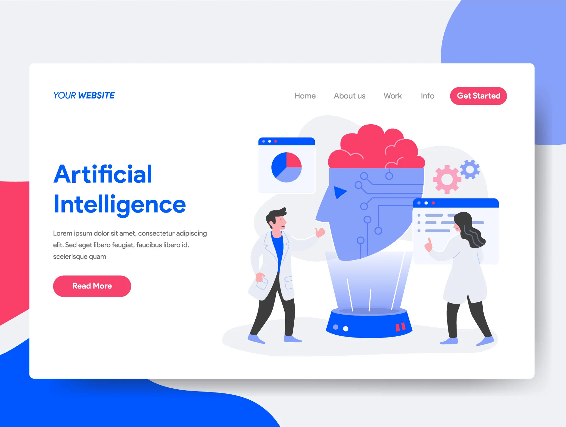 Artificial Intelligence Illustration 3