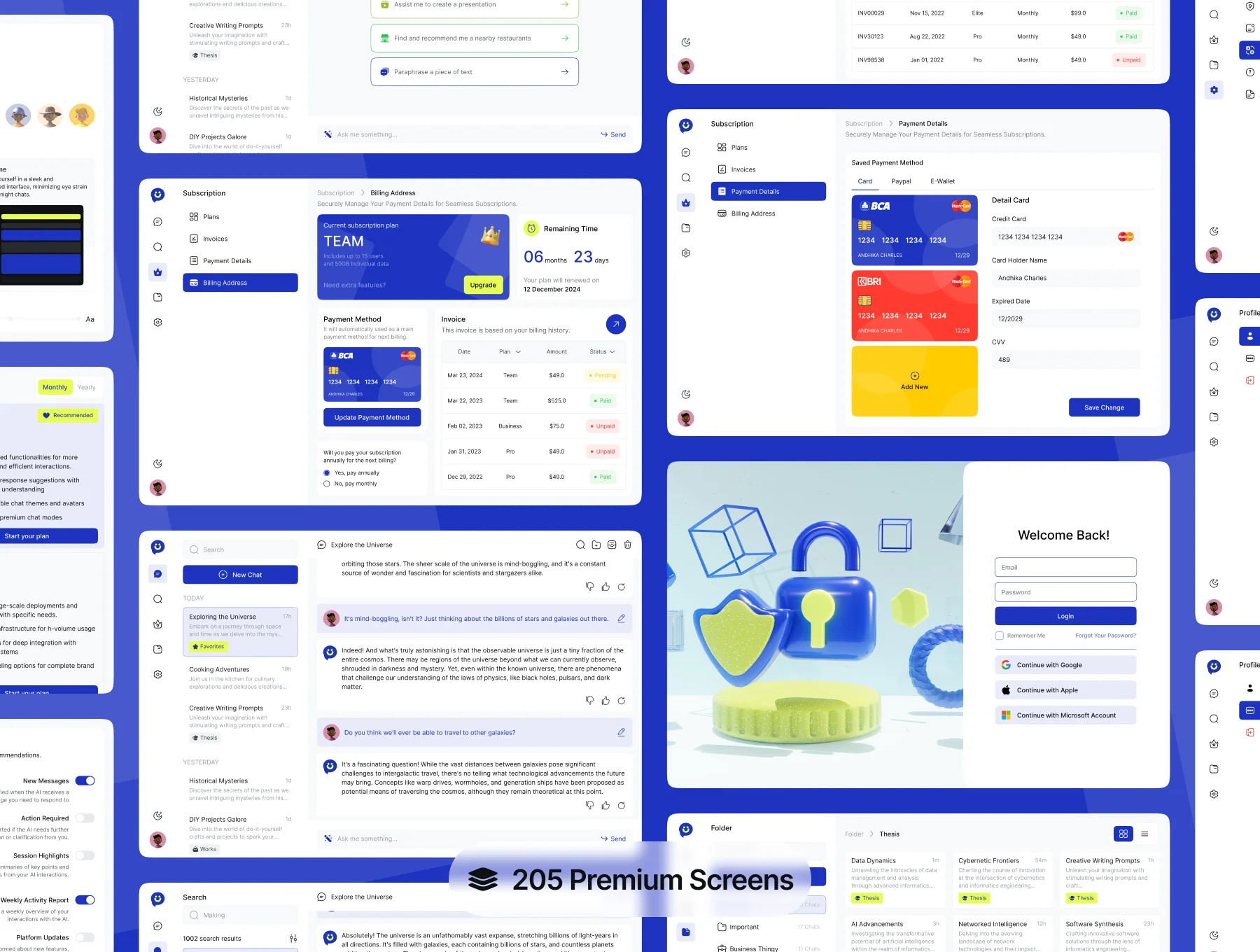 Artin - AI Chat Dashboard UI Kit 5