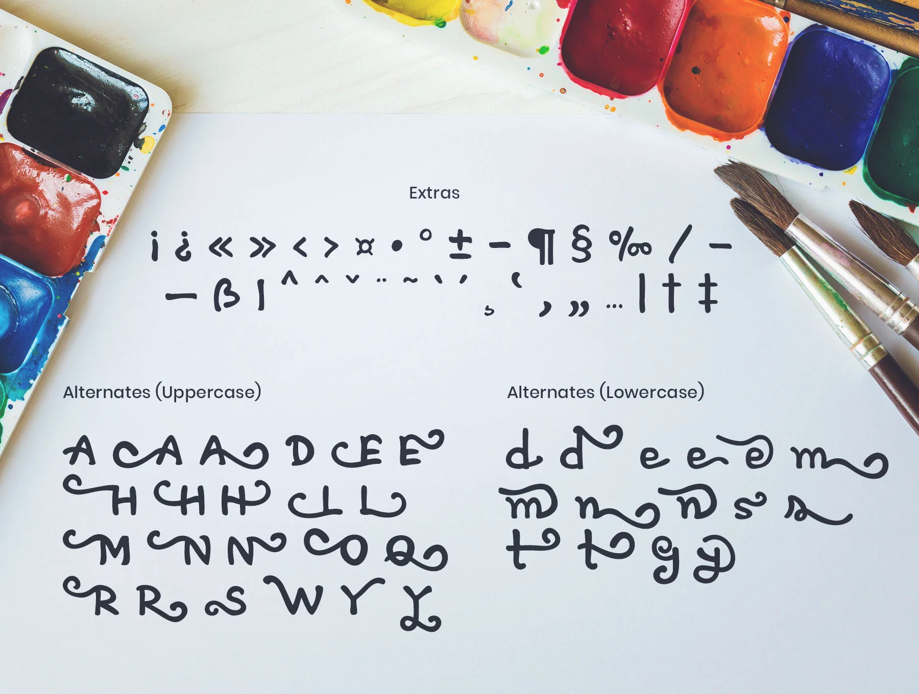 Artless - Handwritten Font 8