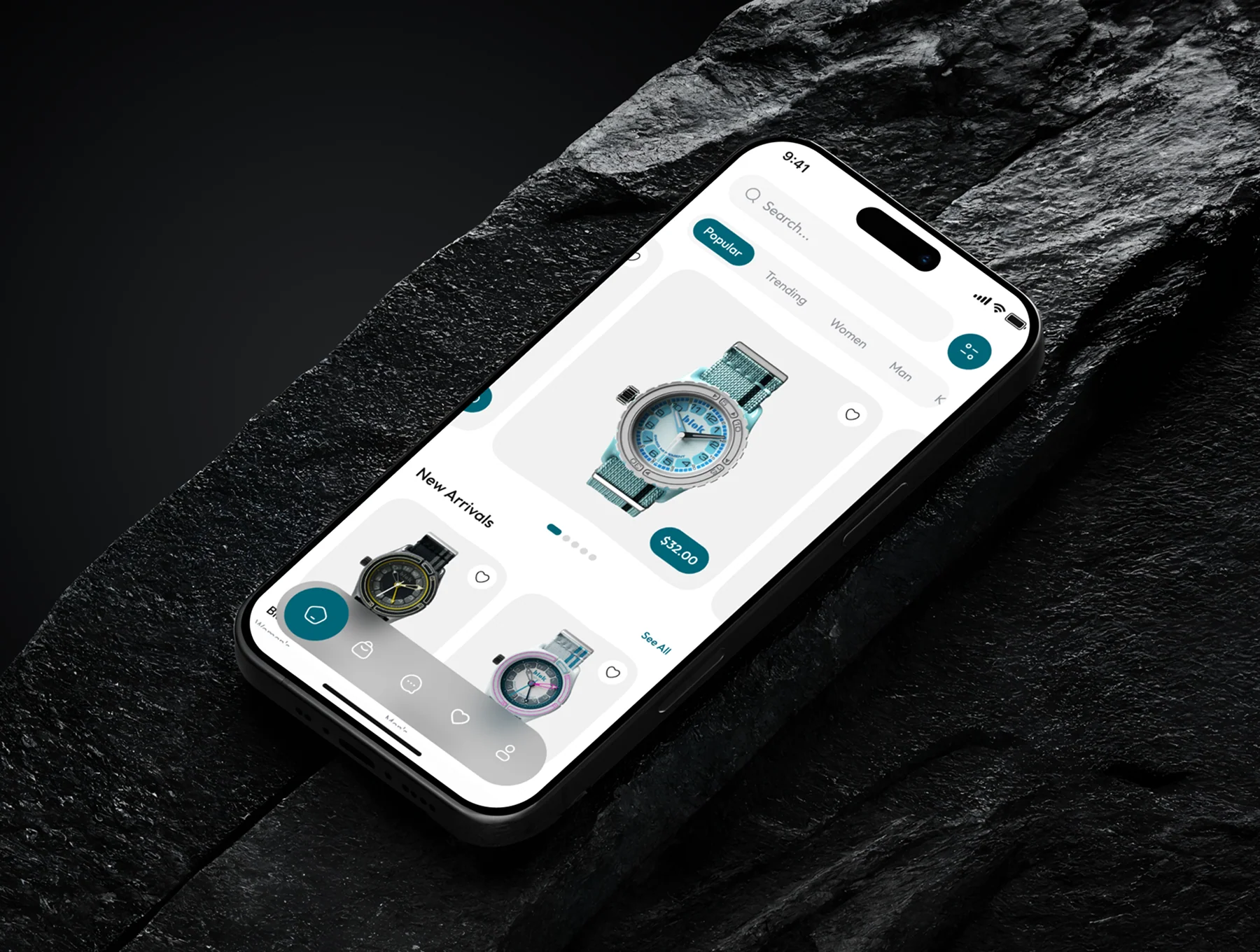 Artoo - Watch Shop App UI Kit 4