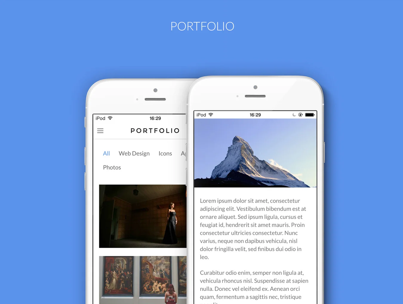 Arty HTML Mobile Template 3