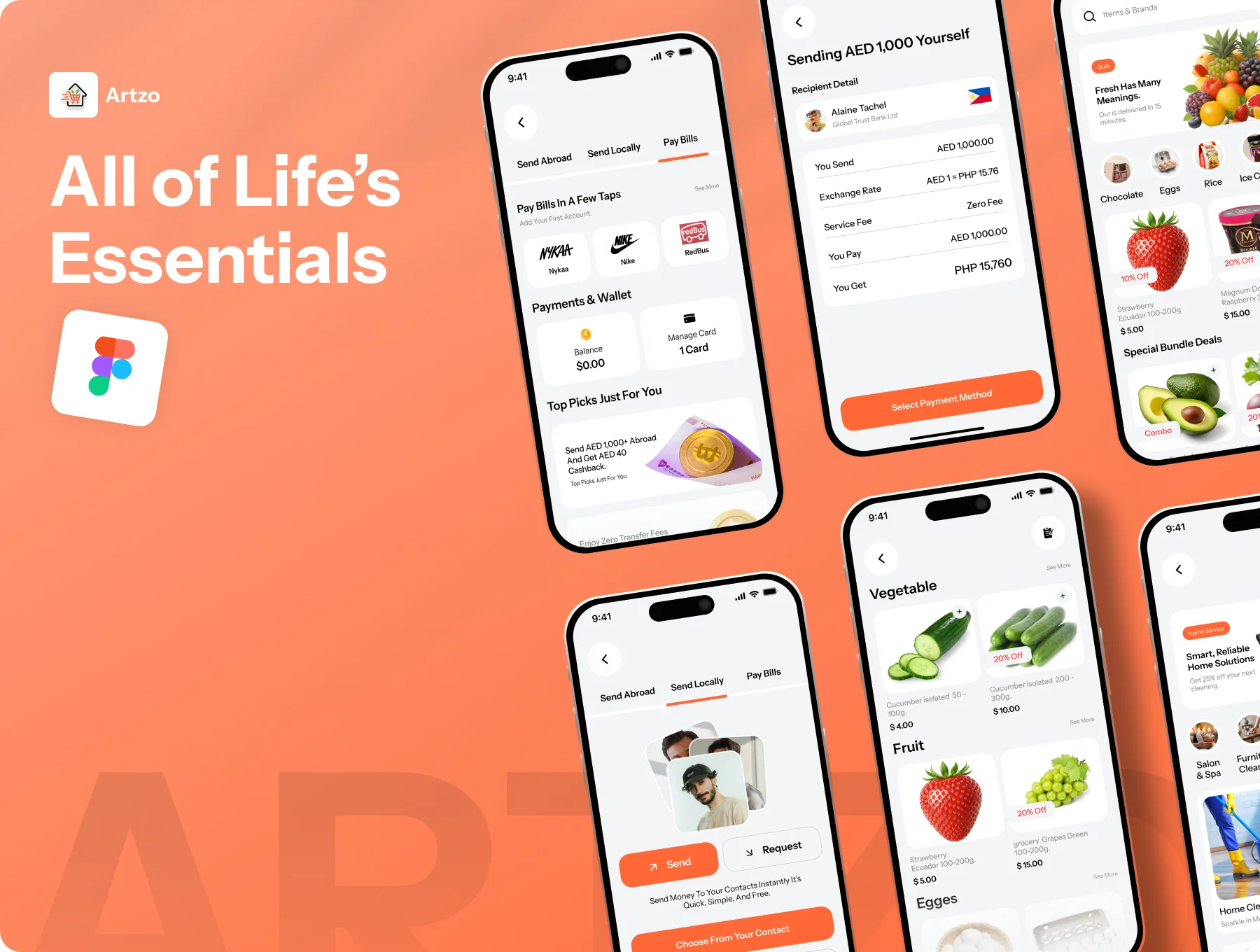 Artzo | All-In-One Everyday App UI Kit 11