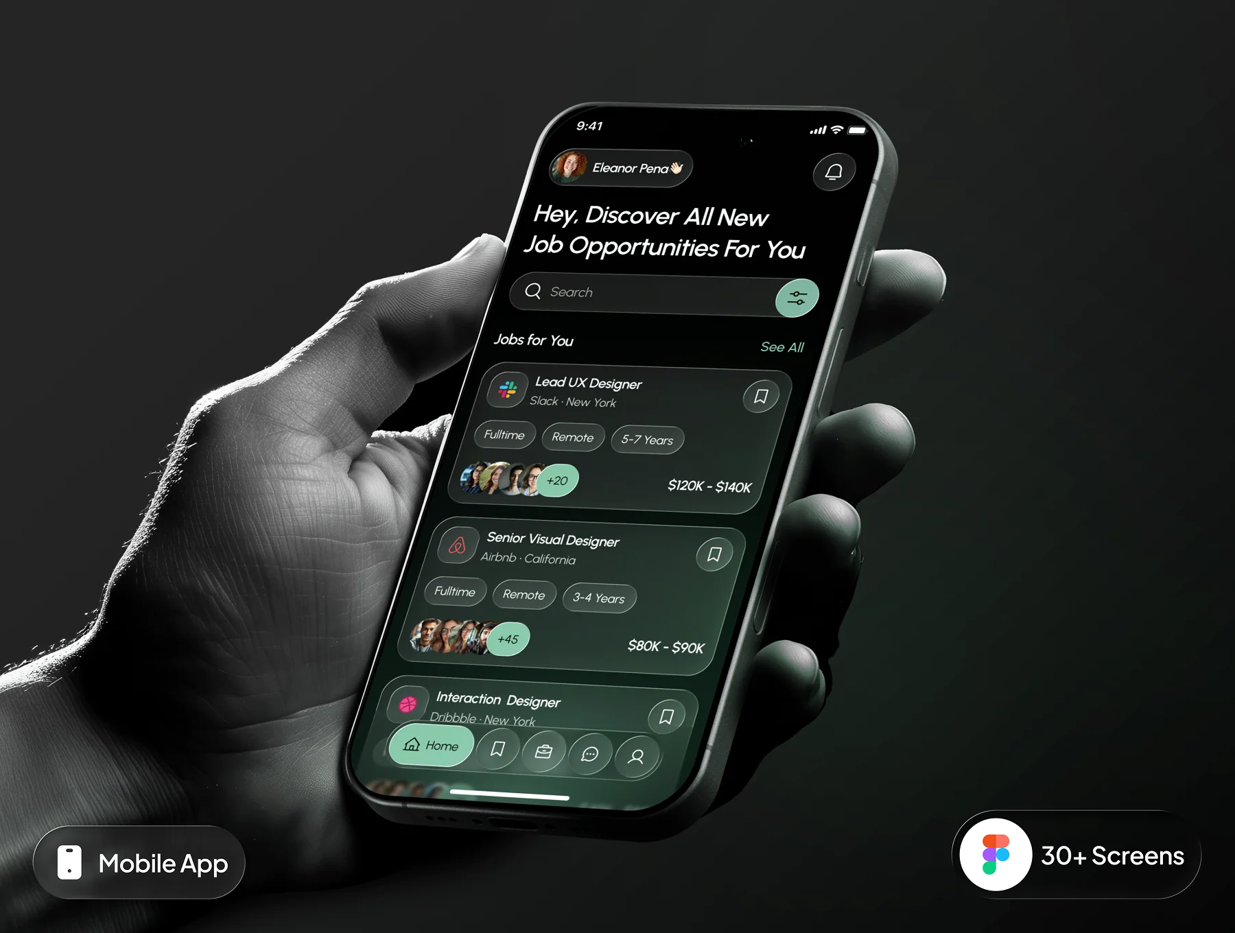 aruok - Job Finder App UI Kit