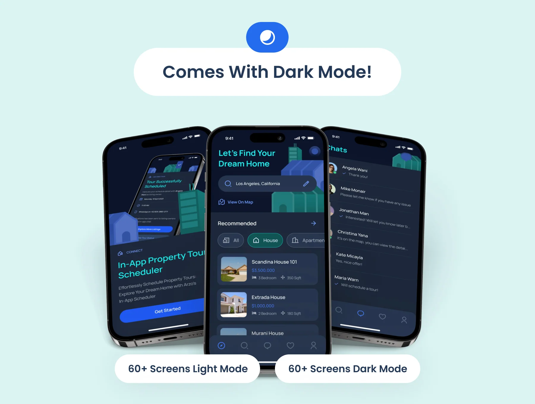 Arzo - Real Estate App UI Kit 3