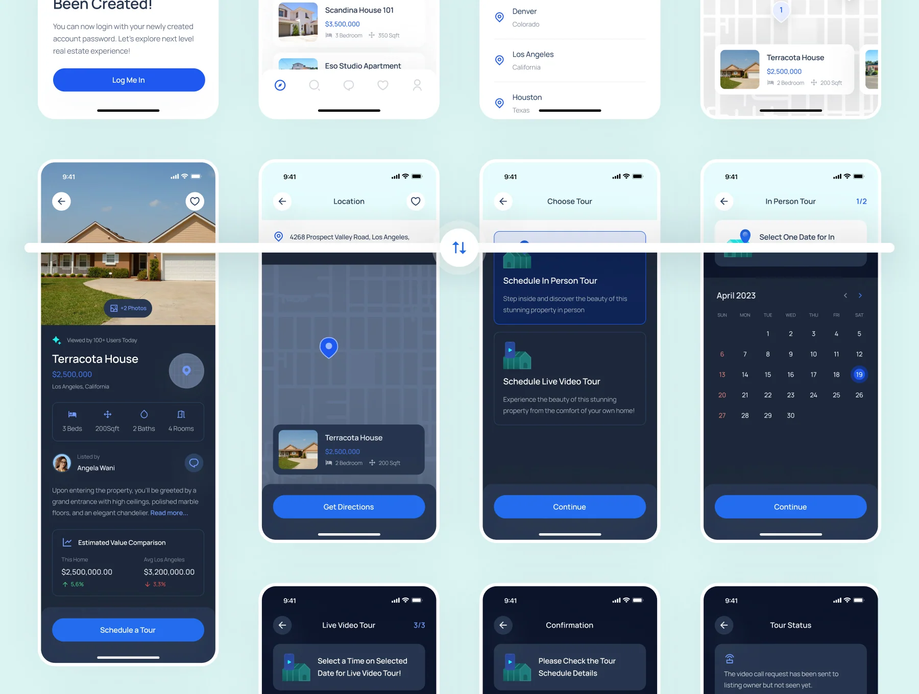 Arzo - Real Estate App UI Kit 7
