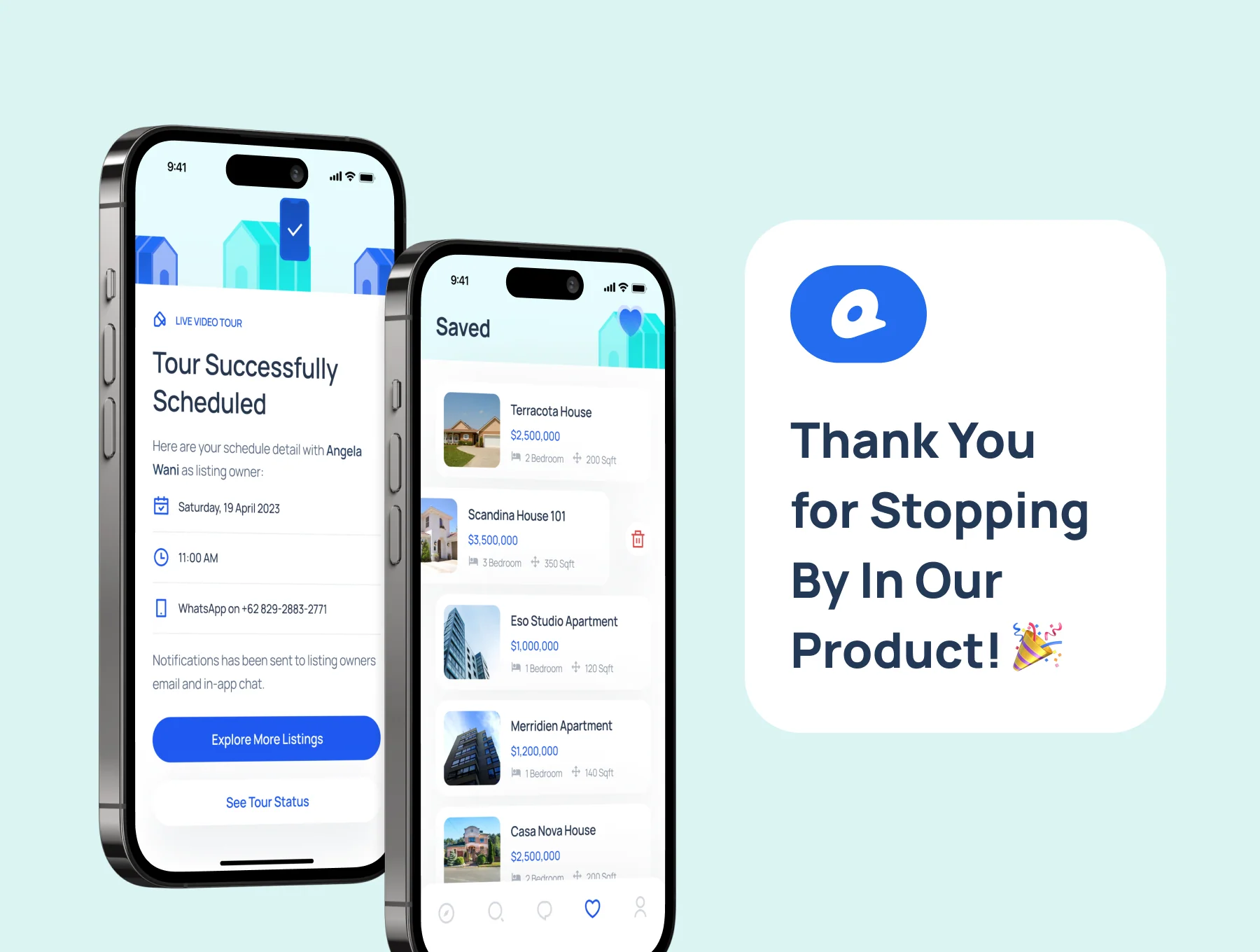 Arzo - Real Estate App UI Kit 8