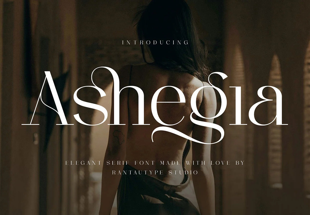 Ashegia Modern Serif Font