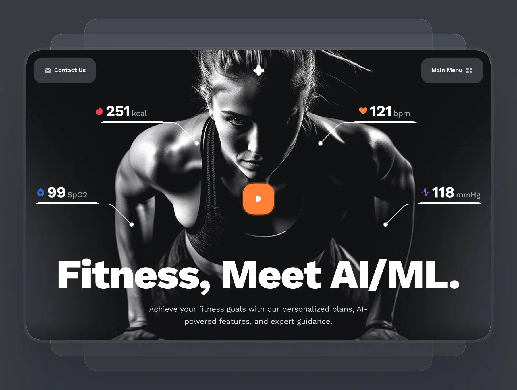 sandow: AI Fitness & Nutrition Website 3