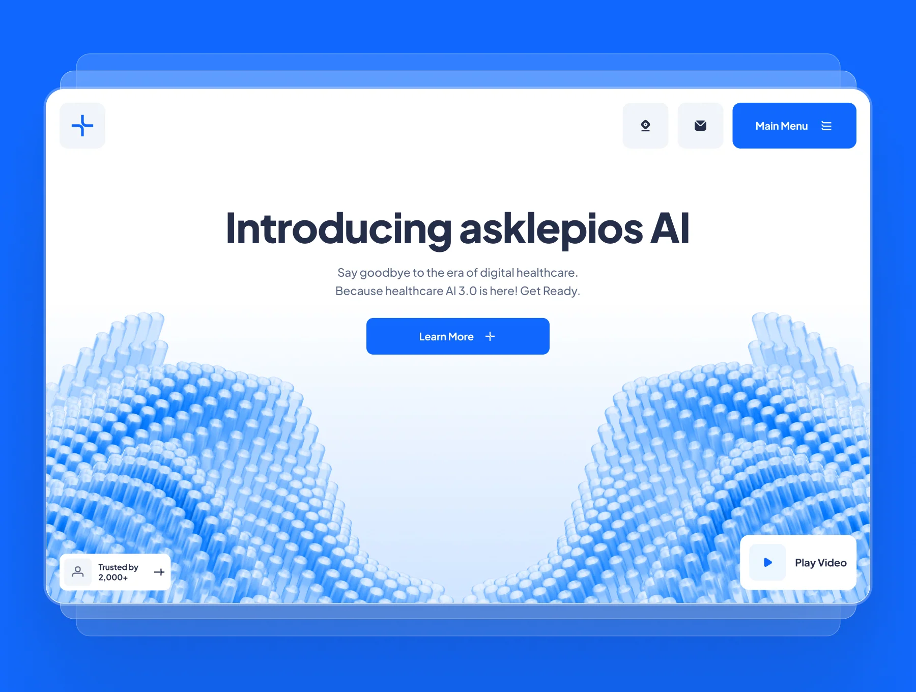 asklepios: AI Healthcare & Wellness Website 7