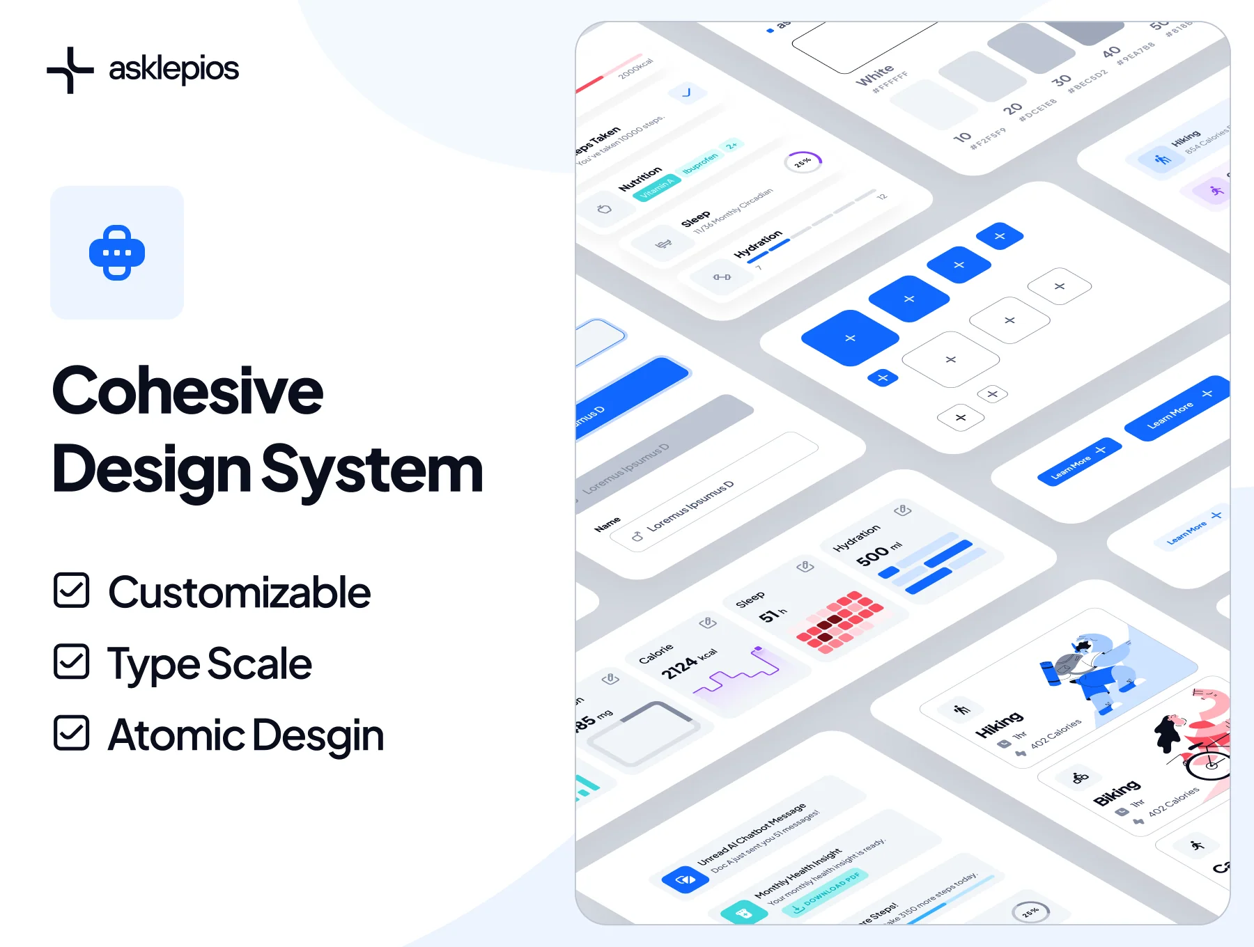 asklepios UI Kit: AI Healthcare & Wellness App 5