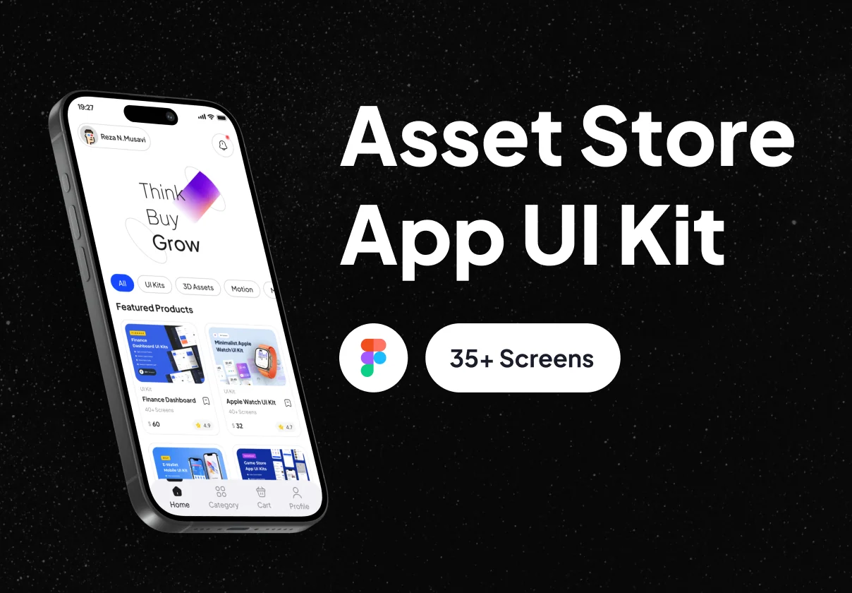 Asset Store App UI Kit