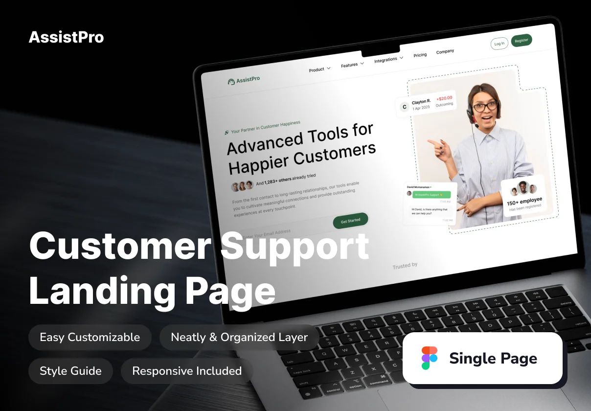 AssistPro - Customer Support Web Template