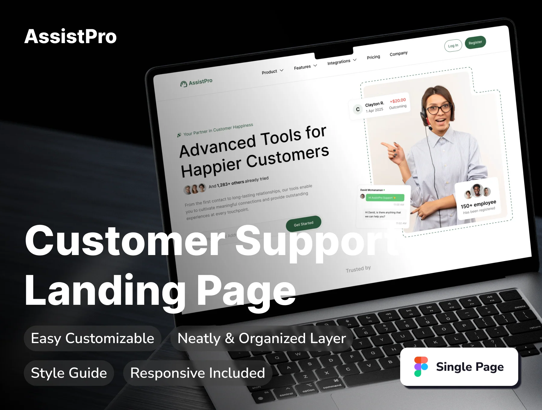 AssistPro - Customer Support Web Template