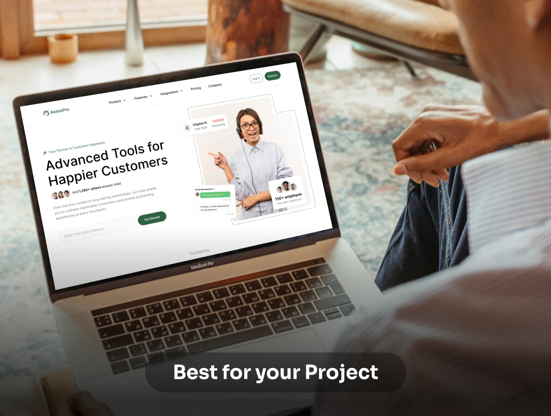 AssistPro - Customer Support Web Template 5