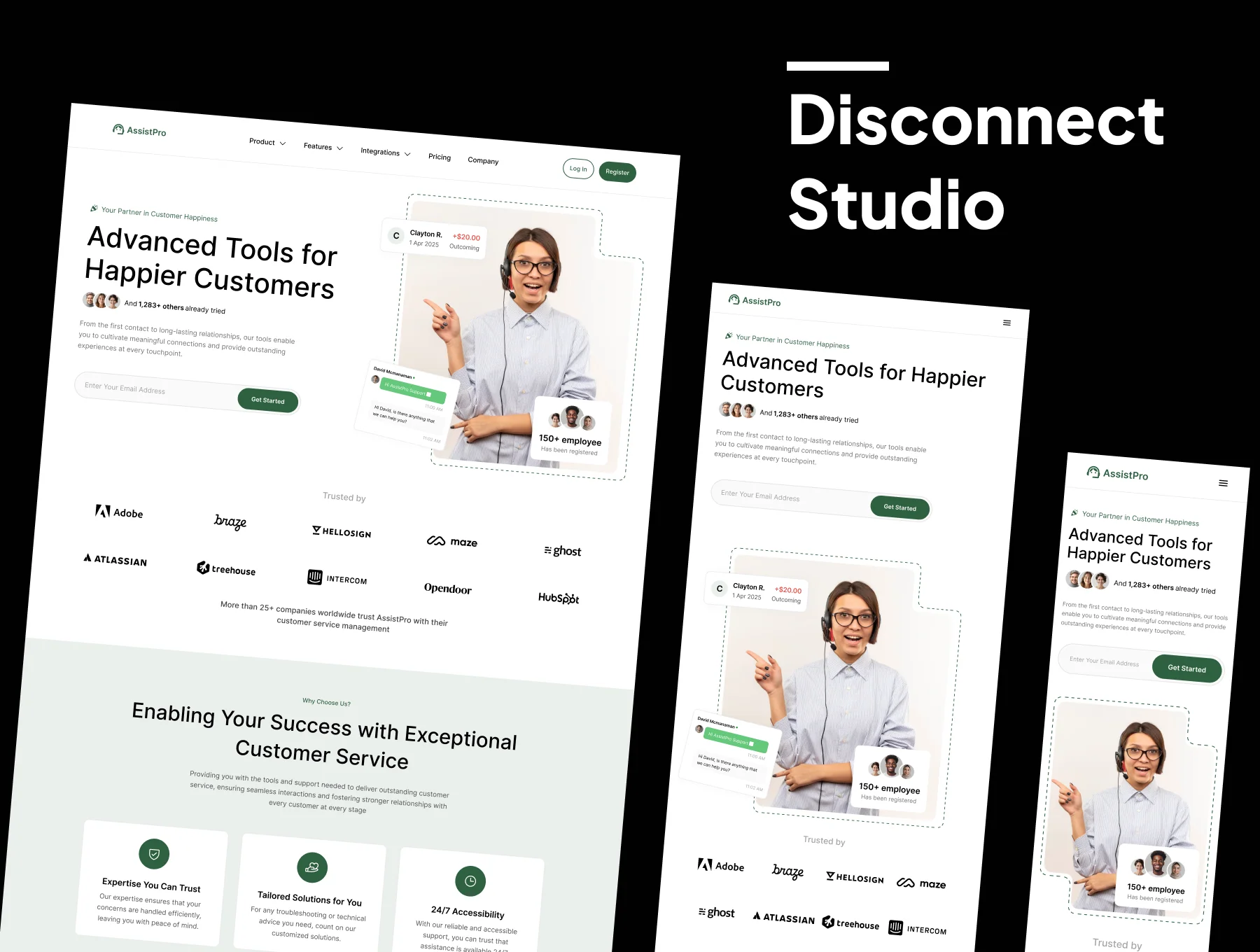 AssistPro - Customer Support Web Template 6