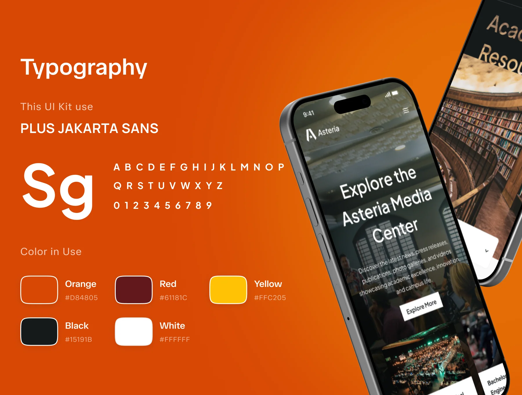 Asteria - Multipurpose University Website UI Kit 5