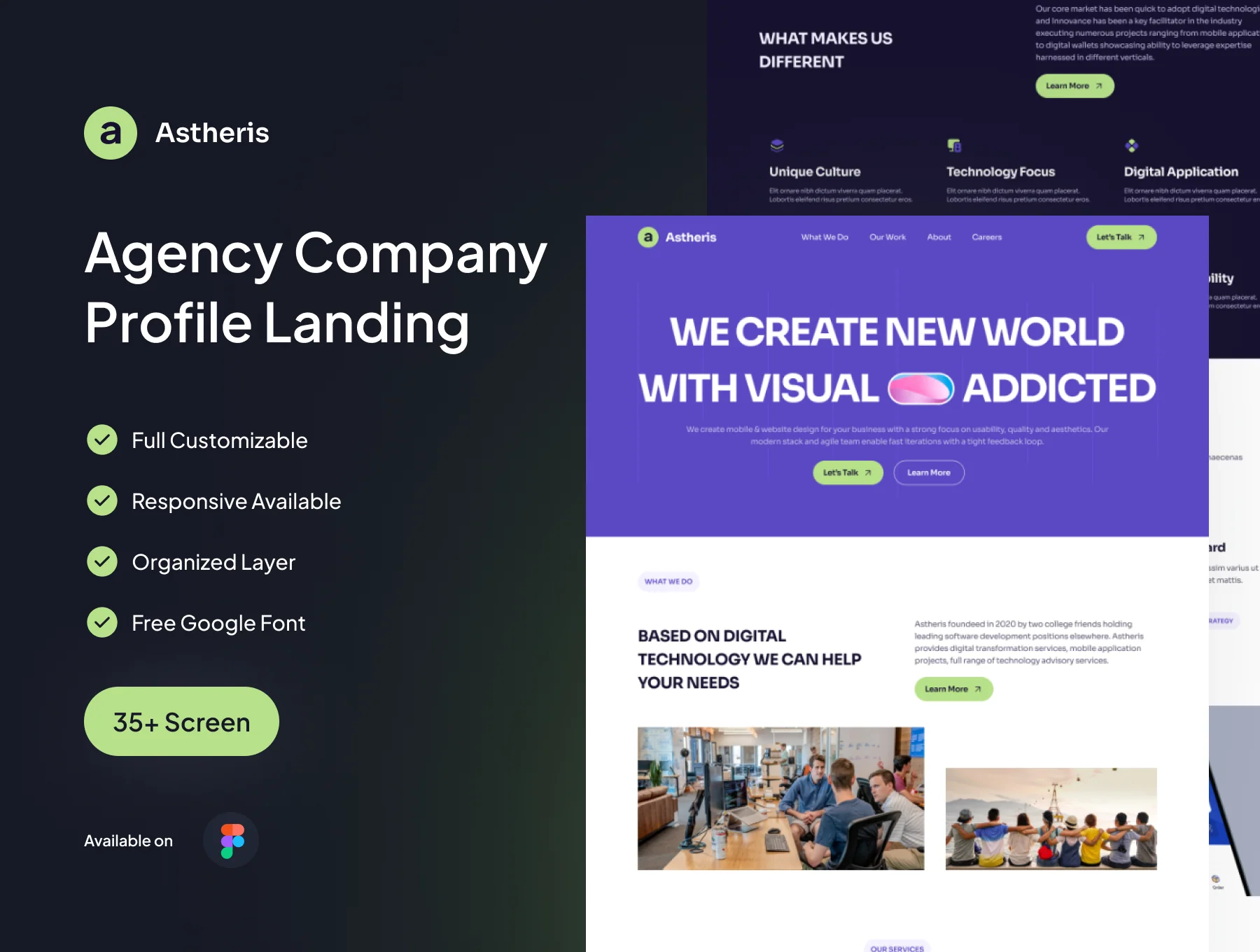 Astheris - Agency Company Website
