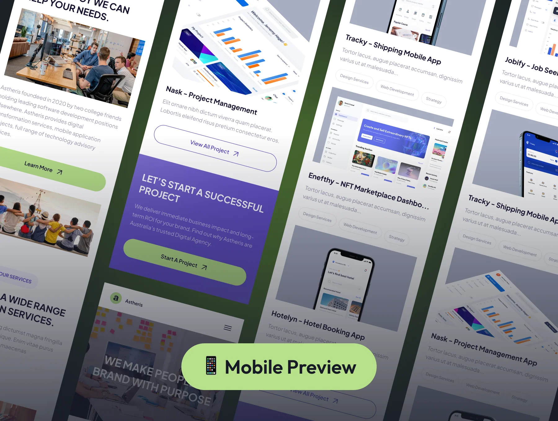 Astheris - Agency Company Website 5
