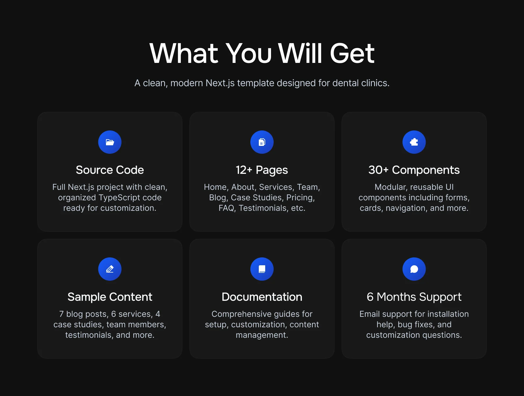 Astra – Next.js Dental Website Template 2