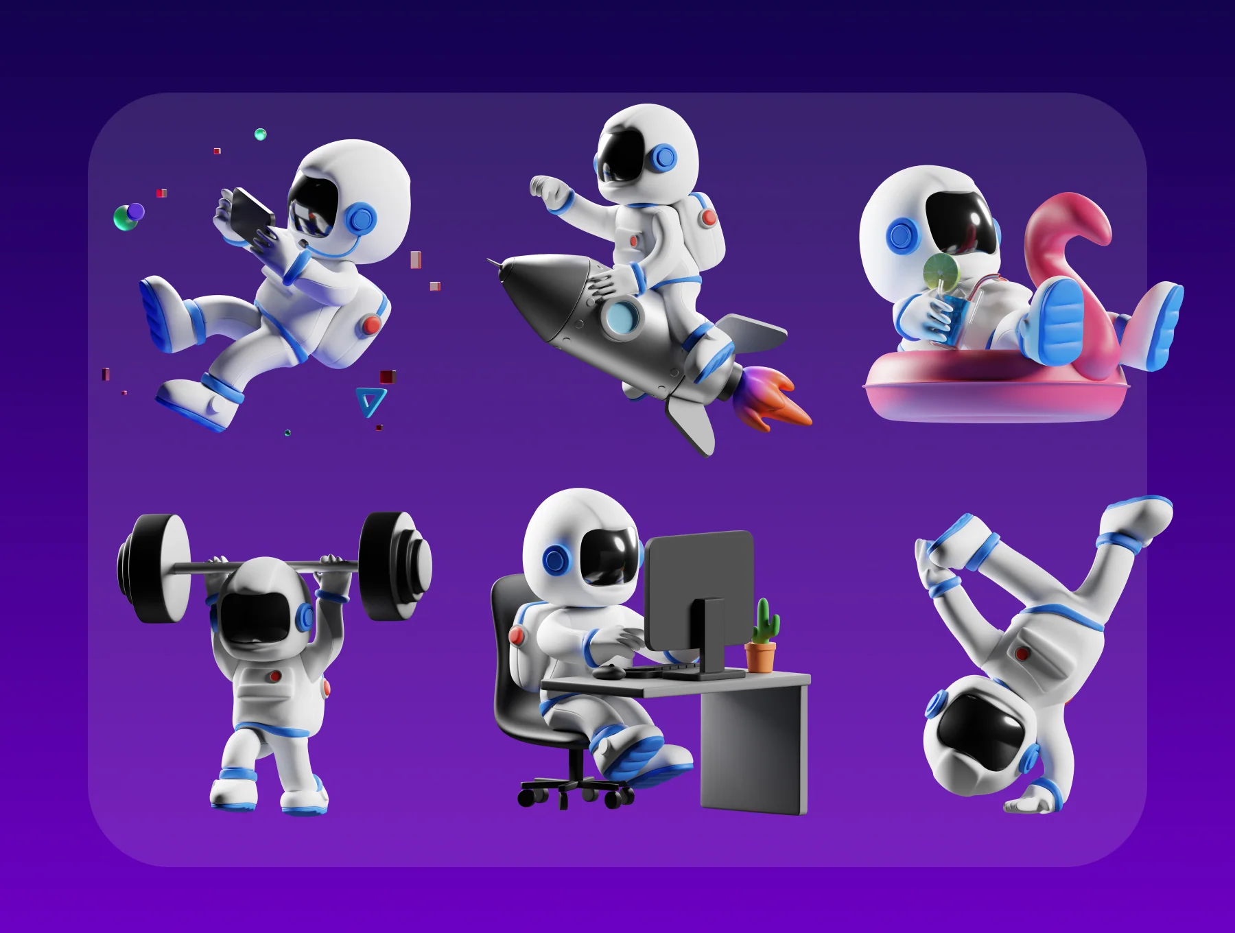 Astro 3D Illustration 6