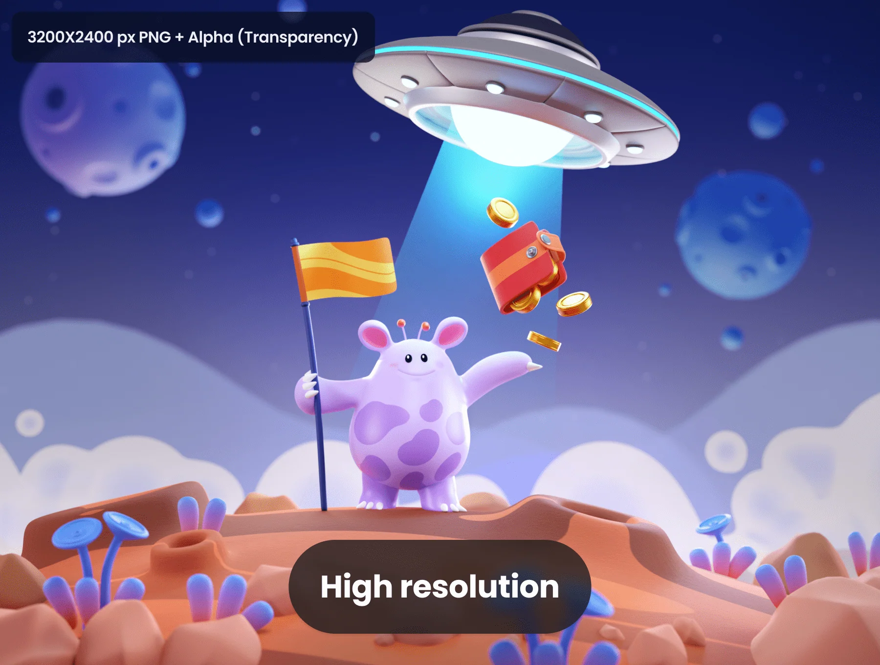 AstroClash: 3D Character Pack 3