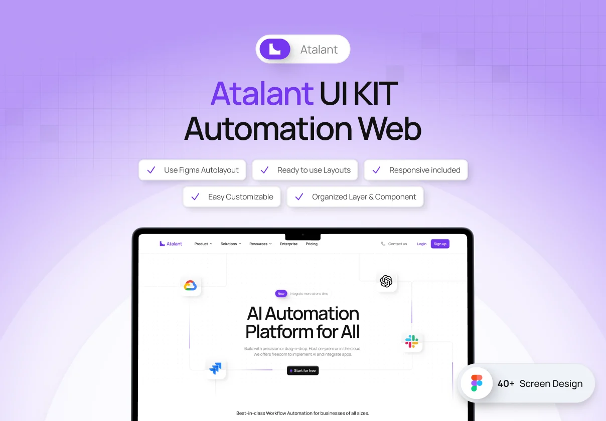 Atalant - Automation Web UI KIT