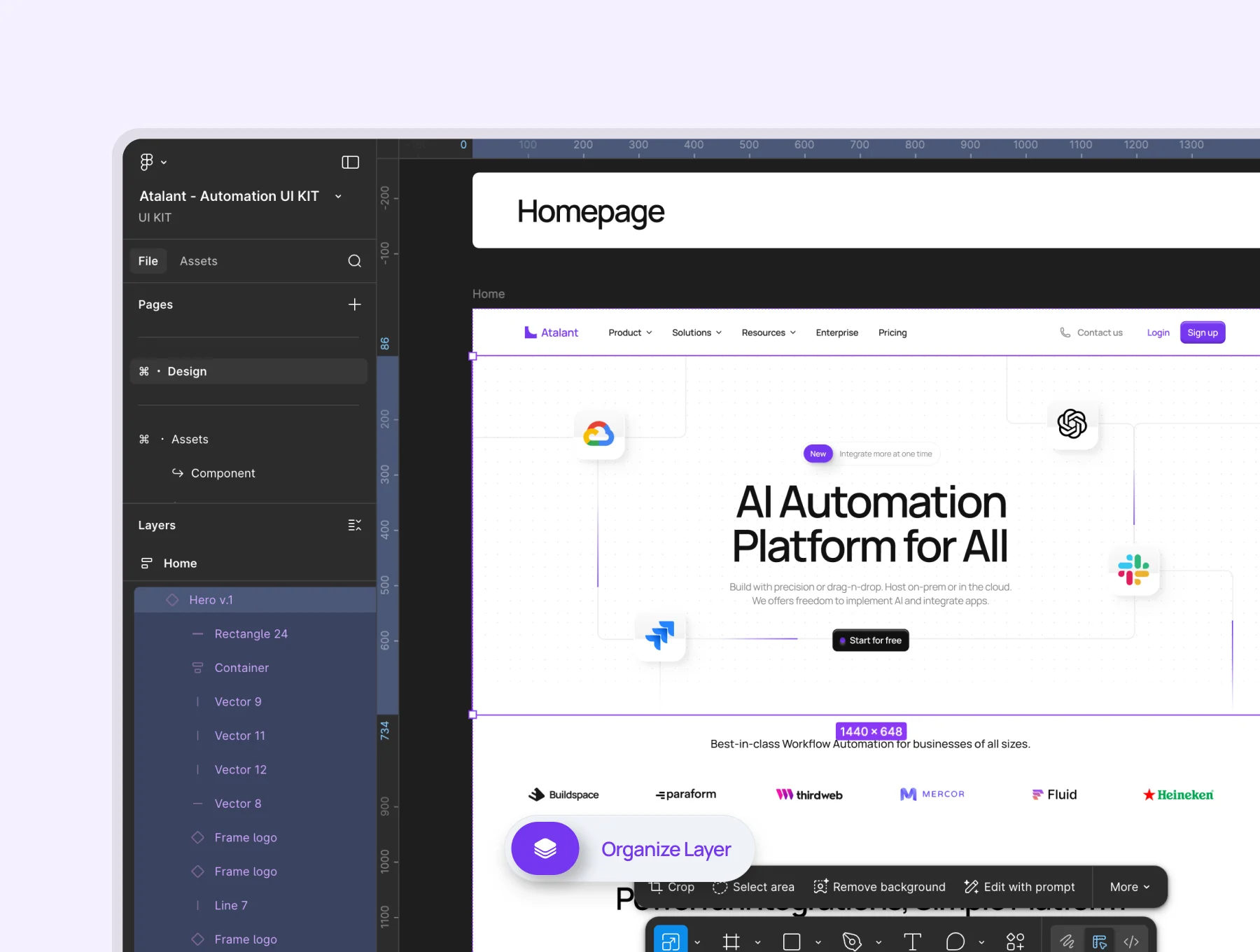 Atalant - Automation Web UI KIT 4