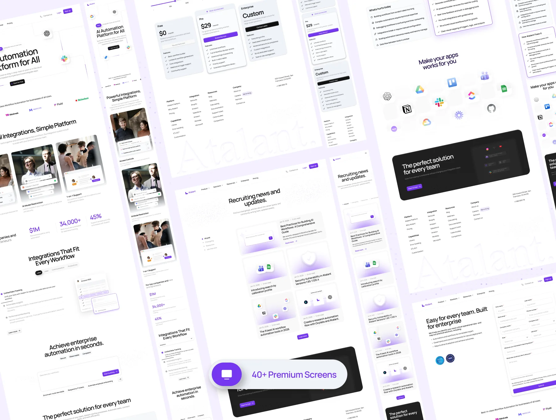Atalant - Automation Web UI KIT 5