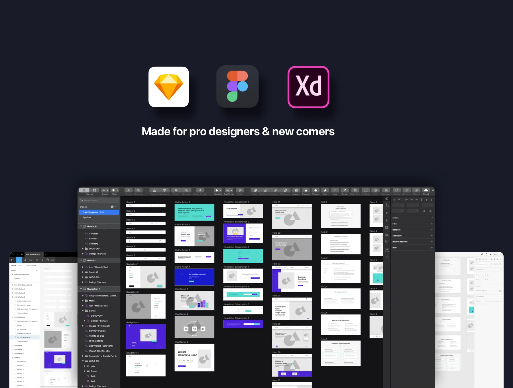 Ataman Web UI Kit – Templates For Website 4