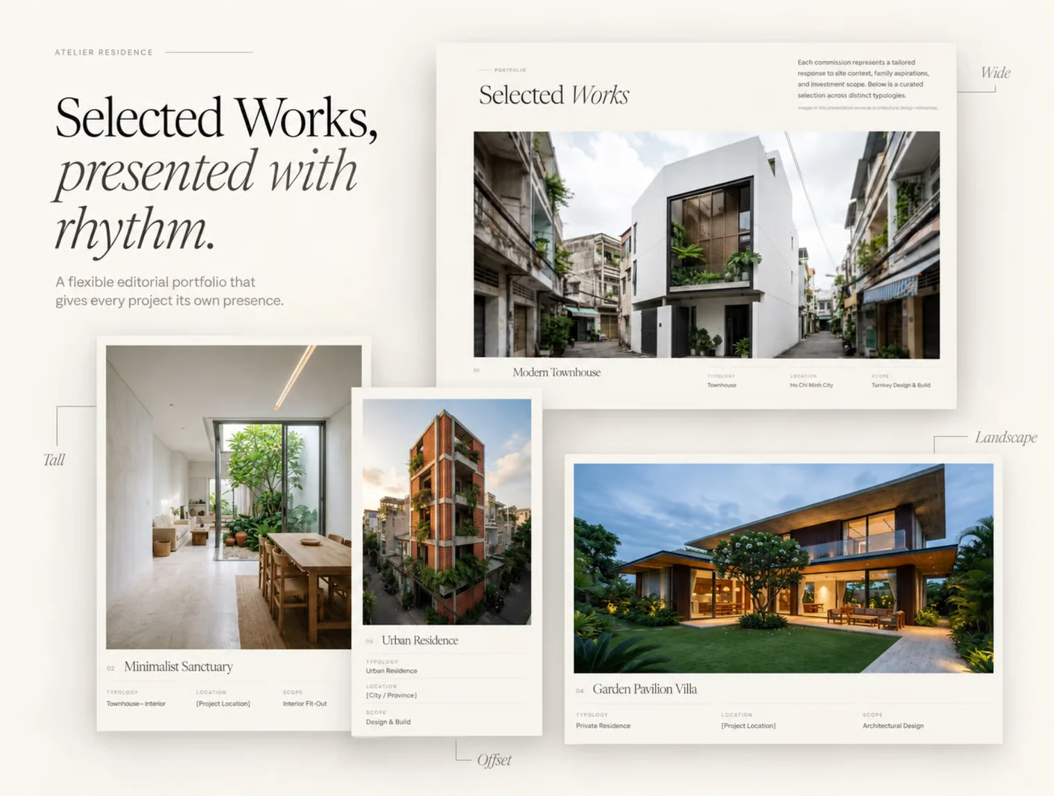 Atelier Residence — Luxury Architecture Studio Template 2