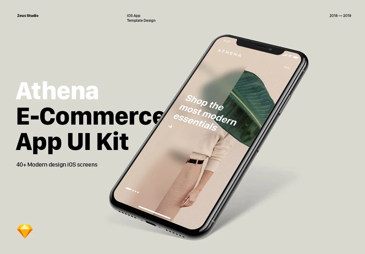 Athena Mobile UI Kit