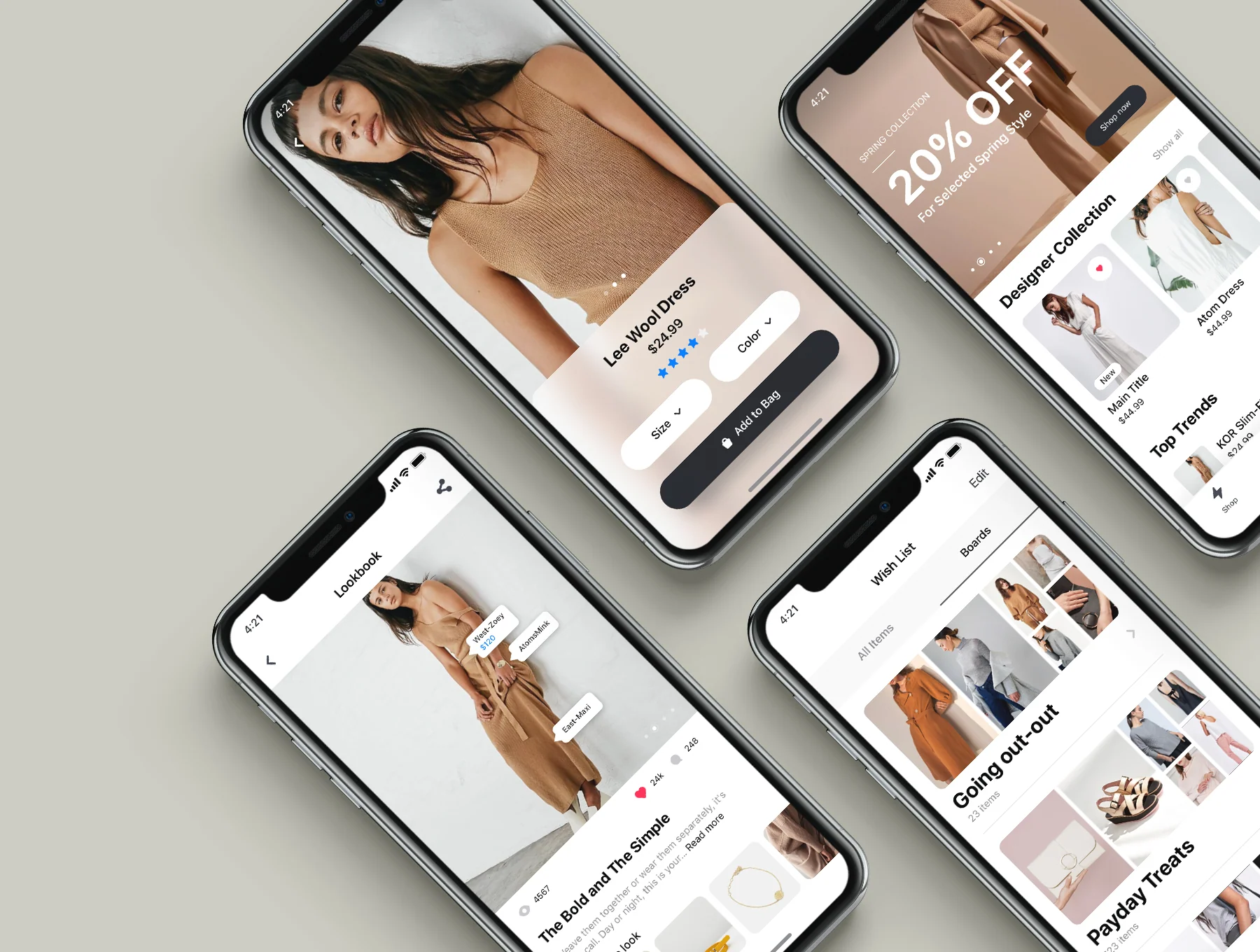 Athena Mobile UI Kit 2