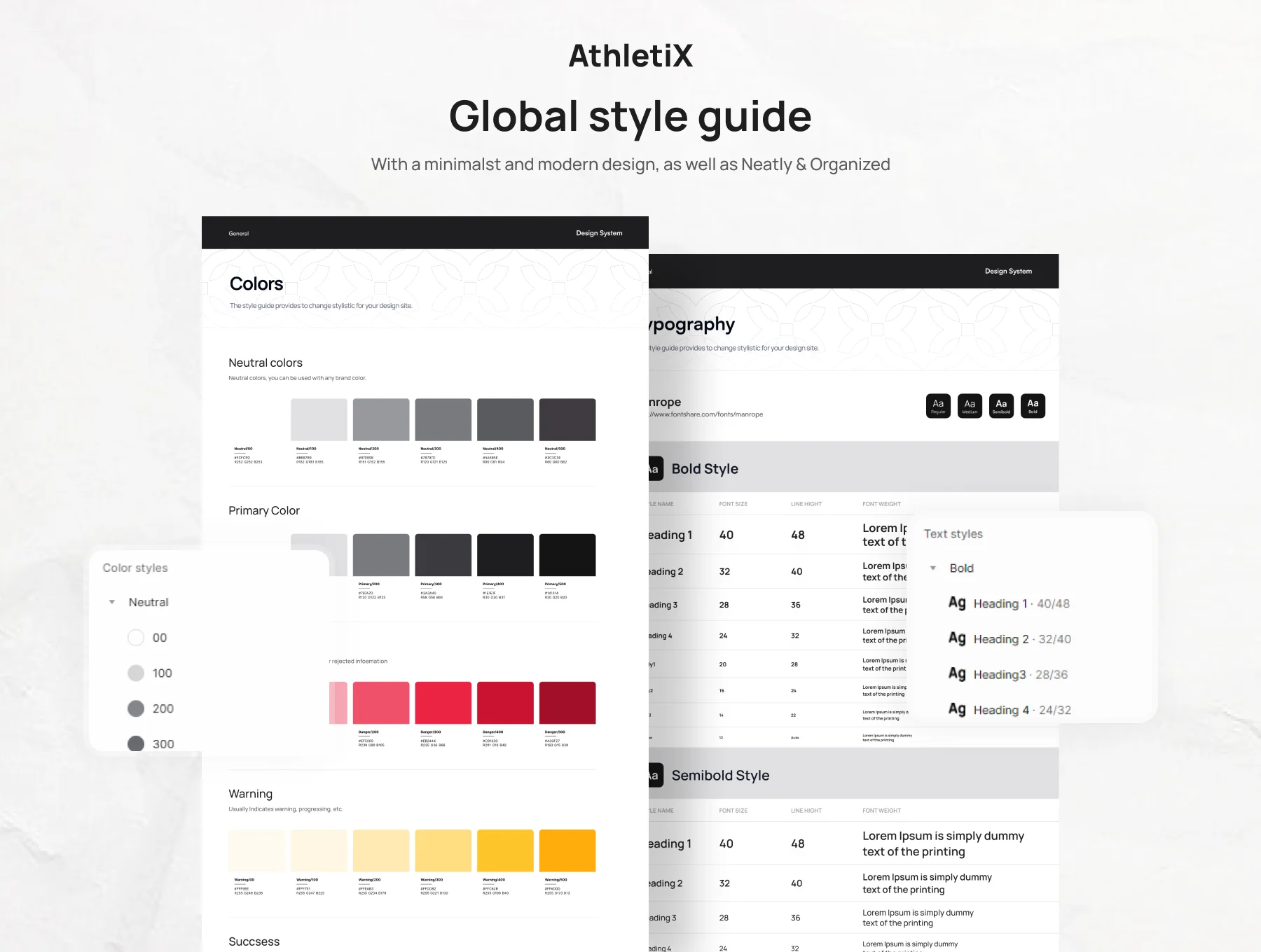 AthletiX - Website Sport News UI Kit 3