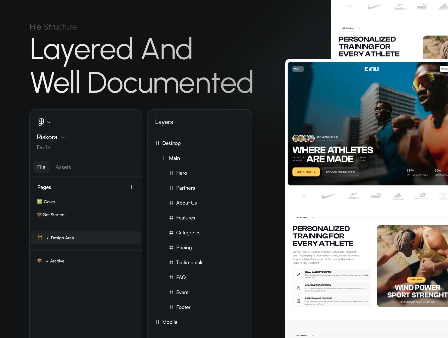 ATHLO: Your Sport & Fitness Website Template 3