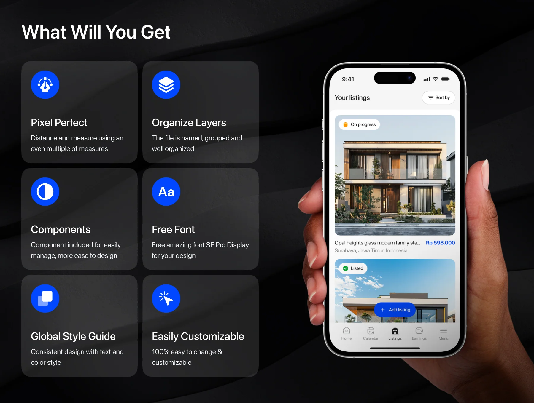 Athouse - Real Estate Mobile App UI Kit 2