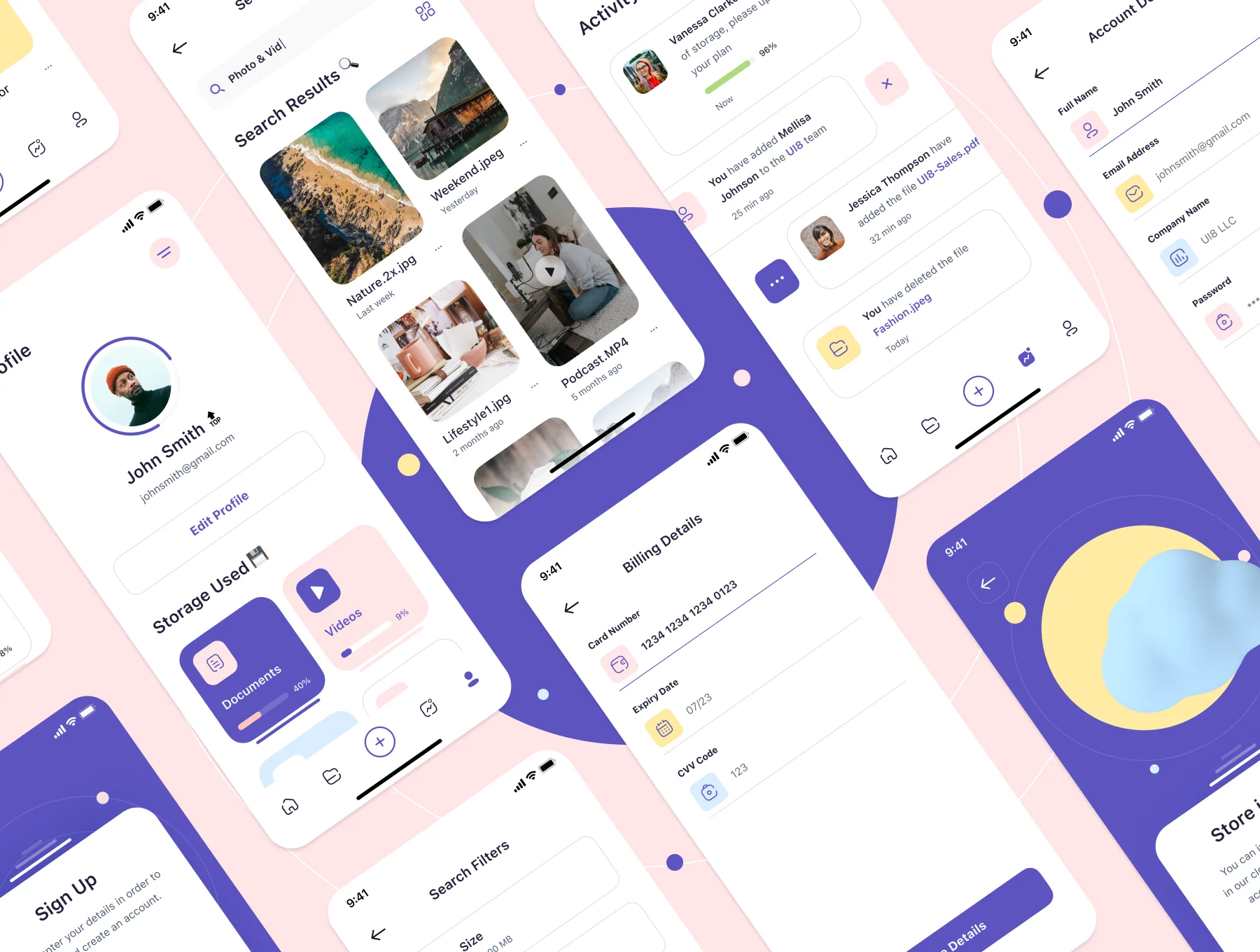 Atlas - File Manager iOS UI Kit 3