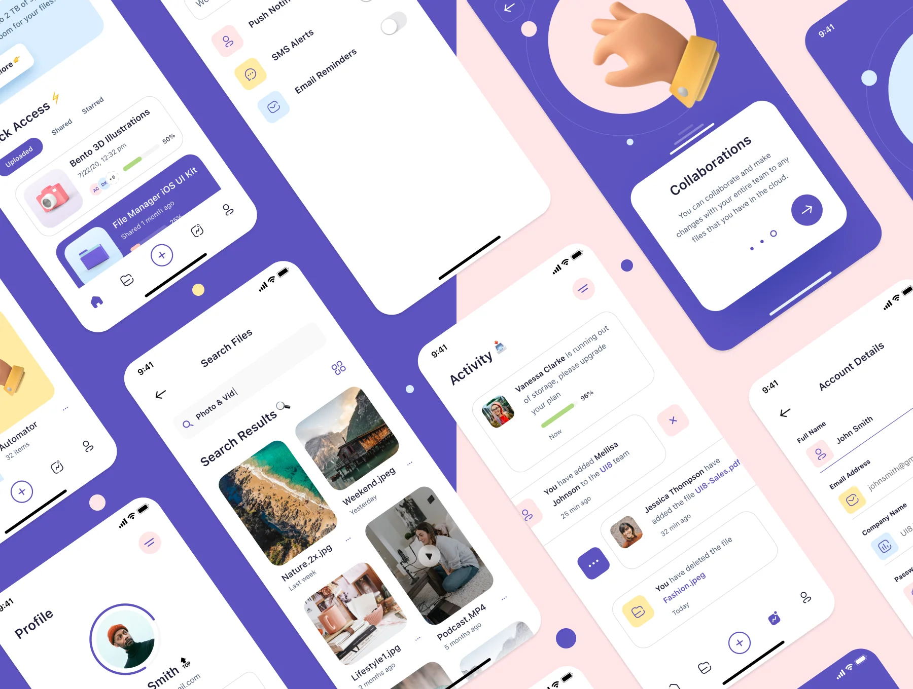 Atlas - File Manager iOS UI Kit 7