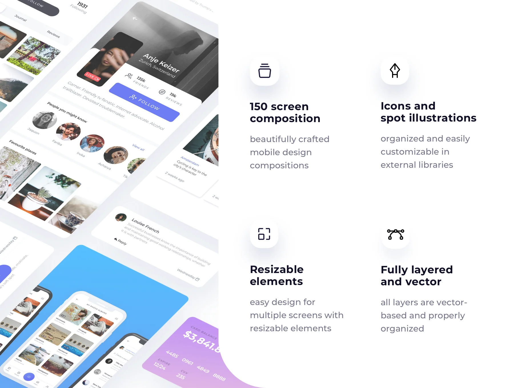 Atro Mobile UI Kit 2