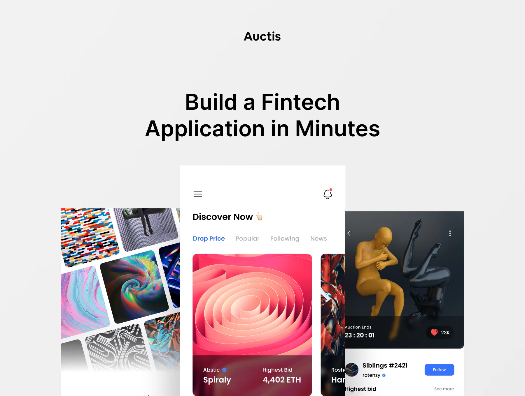Auctis - NFT Marketplace UI KIT 🛍 3