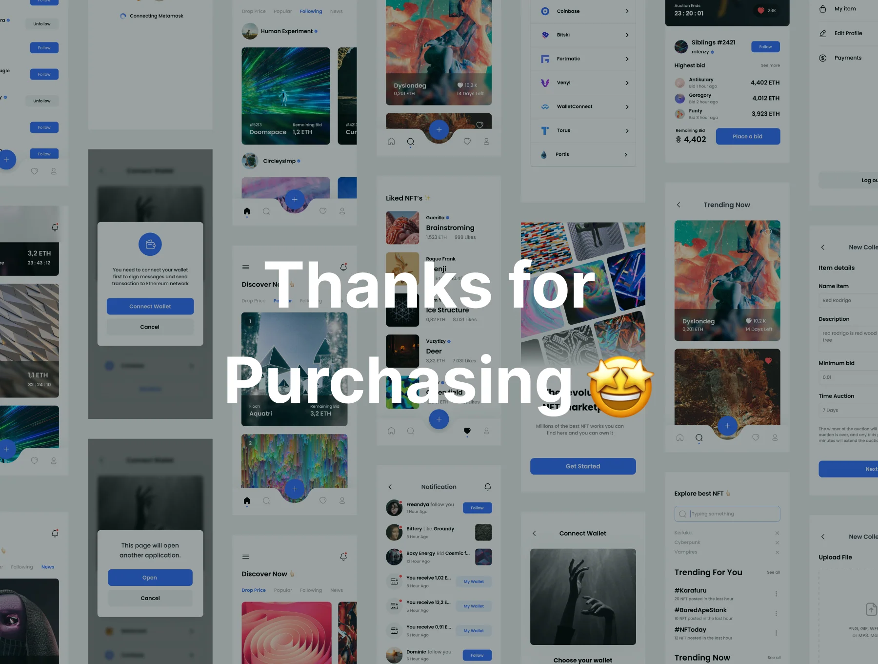 Auctis - NFT Marketplace UI KIT 🛍 6