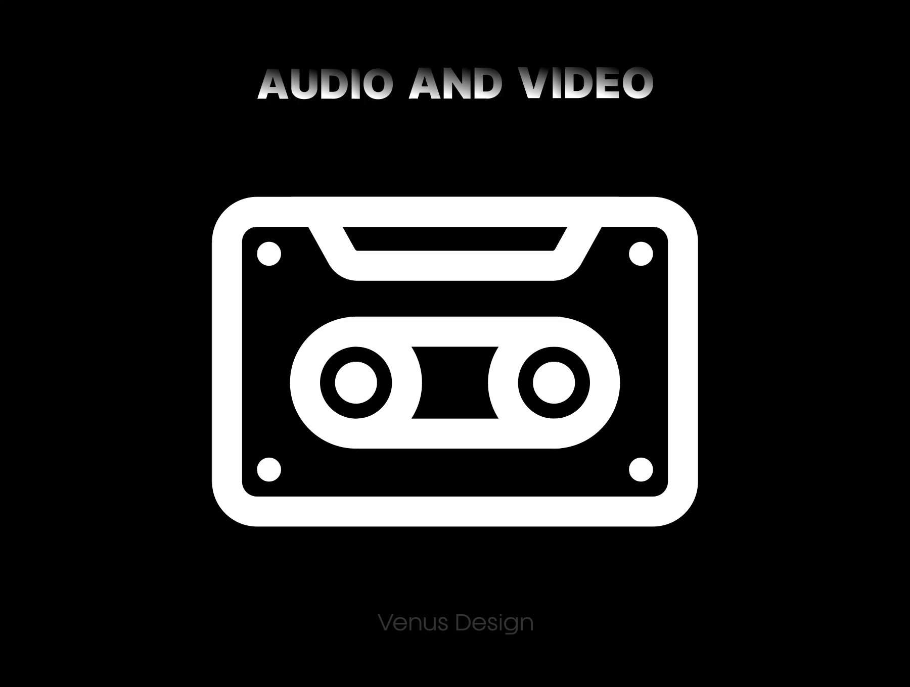 Audio and video Animated Icon 3