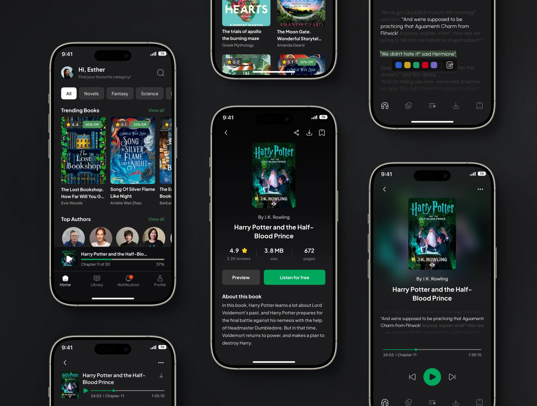 Audio book player 🎧 3