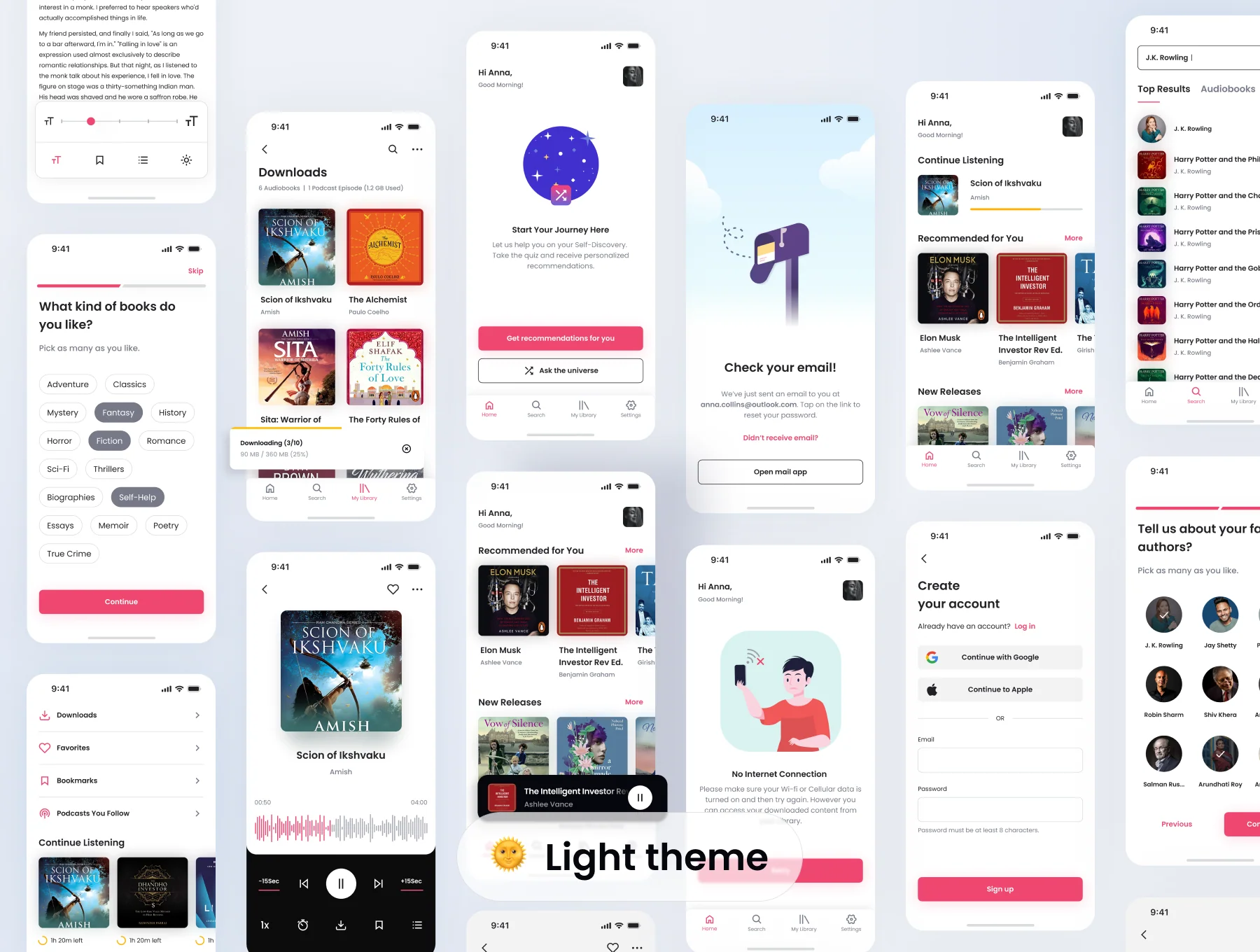 Audiobook UI Kit 5